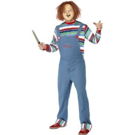 Fantasia Boneco Assassino Chucky Adulto Clássico Fantasia Boneco Assassino Chucky Adulto Clássico