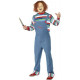 Fantasia Boneco Assassino Chucky Adulto Clássico Fantasia Boneco Assassino Chucky Adulto Clássico