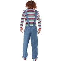 Fantasia Boneco Assassino Chucky Adulto Clássico Fantasia Boneco Assassino Chucky Adulto Clássico