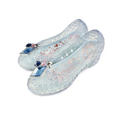 Sapatilha Sapato Transparente Cinderela Luxo Infantil