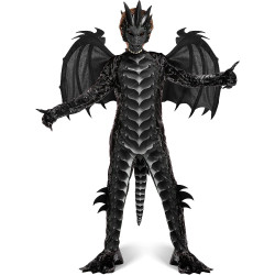 Fantasia Dragão Banguela Como Treinar seu Dragão Infantil Preto