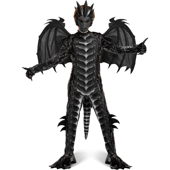 Fantasia Dragão Banguela Como Treinar seu Dragão Infantil Preto Fantasia Dragão Banguela Como Treinar seu Dragão Infantil Preto
