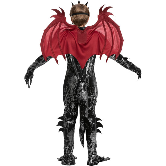 Fantasia Dragão Infantil Vermelho