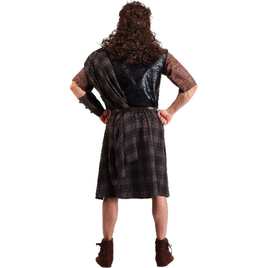 Fantasia Escocês Coração Valente William Wallace Clássica Adulto