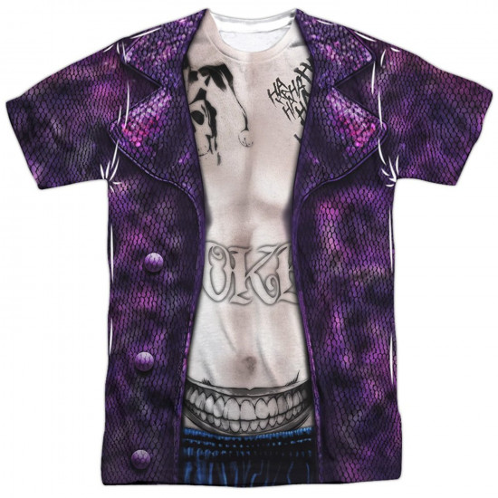 Camiseta Coringa Esquadrão Suicida Camiseta Coringa Esquadrão Suicida