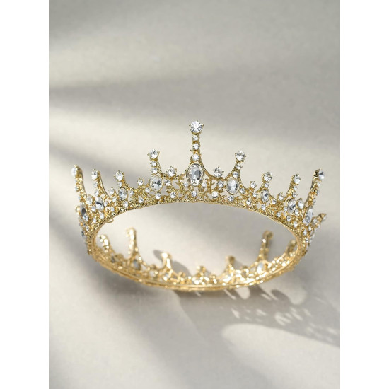 Coroa de Rei Rainha Real Dourada Coroa de Rei Rainha Real Dourada