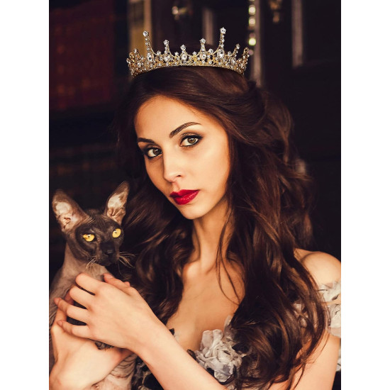 Coroa de Rei Rainha Real Dourada Coroa de Rei Rainha Real Dourada