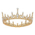 Coroa de Rei Rainha Real Dourada