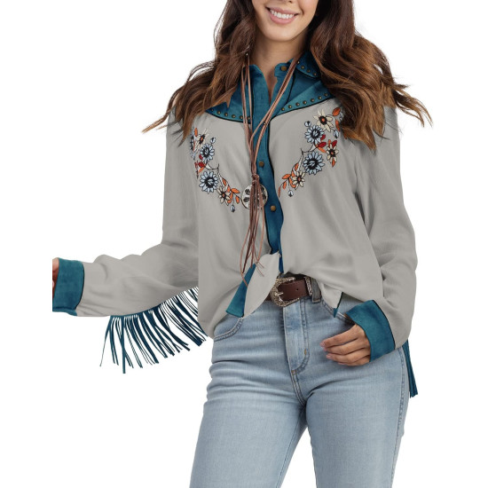 Fantasia Camisa Cowboy Cowgirl Adulto Country Fantasia Camisa Cowboy Cowgirl Adulto Country