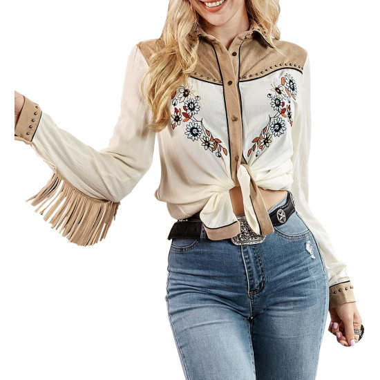 Fantasia Camisa Cowboy Cowgirl Adulto Country Fantasia Camisa Cowboy Cowgirl Adulto Country