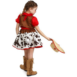Fantasia Infantil Cowboy Cowgirl Pink Country Cute
