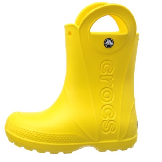 Bota Crocs Infantil Amarela Bota Crocs Infantil Amarela