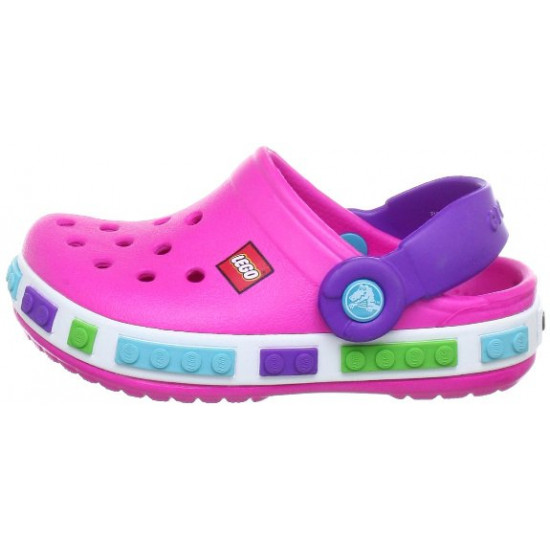 Crocs Infantil Rosa Lego Crocs Infantil Rosa Lego
