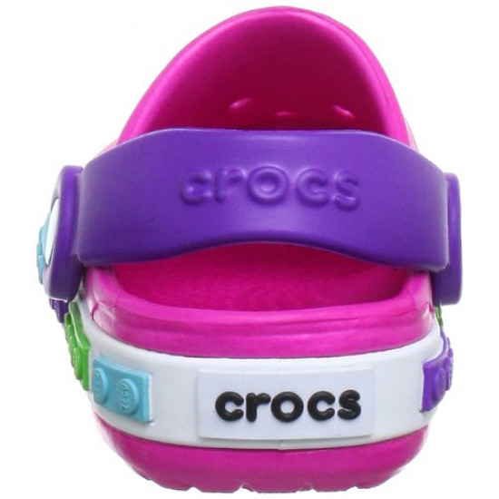 Crocs Infantil Rosa Lego Crocs Infantil Rosa Lego