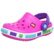 Crocs Infantil Rosa Lego