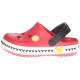 Crocs Infantil Vermelho Mickey Mouse Disney Lançamento