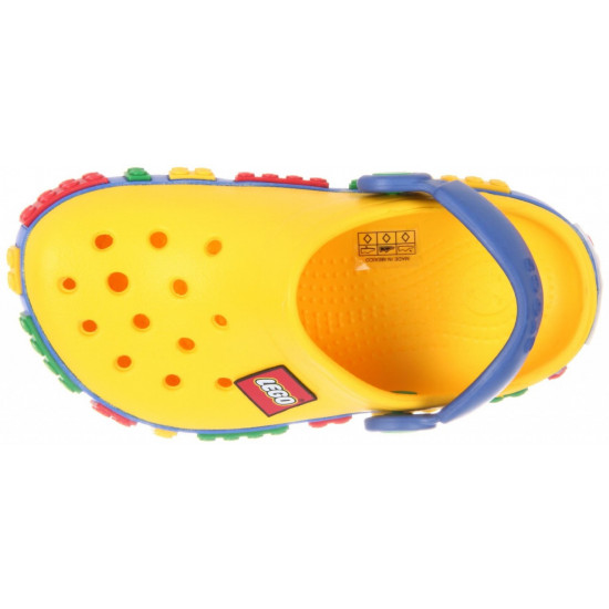Sapato Crocs Infantil Amarelo Lego Sapato Crocs Infantil Amarelo Lego