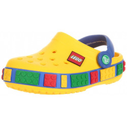 Sapato Crocs Infantil Amarelo Lego
