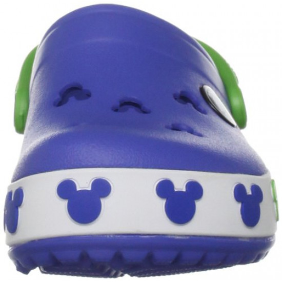 Sapato Crocs Infantil Azul Mickey Mouse Disney