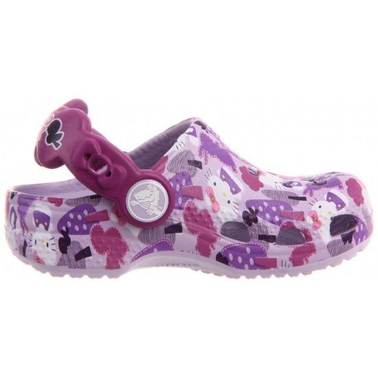crocs infantil lilas