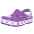 Sapato Crocs Infantil Lilás Roxo Mickey Mouse Disney
