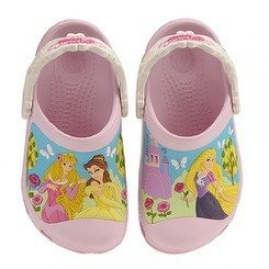 Sapato Crocs Infantil Princesas Rapunzel Bela e Aurora Disney Sapato Crocs Infantil Princesas Rapunzel Bela e Aurora Disney