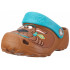Sapato Crocs Infantil Scooby Doo Marrom