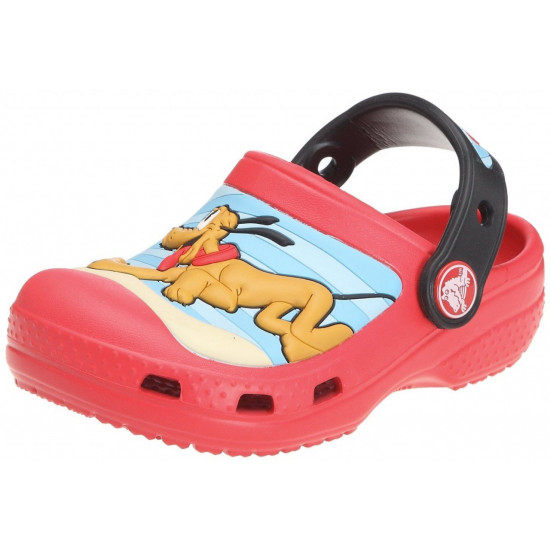 Sapato Crocs Infantil Vermelho Mickey e Pluto Disney