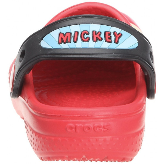 Sapato Crocs Infantil Vermelho Mickey e Pluto Disney