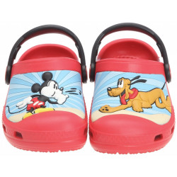 Sapato Crocs Infantil Vermelho Mickey e Pluto Disney