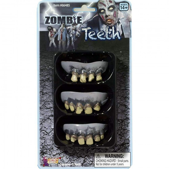 Dentadura Dentes Beetlejuice Adulto Dentadura Dentes Beetlejuice Adulto