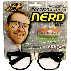 Dente com Aparelho Nerd Geek Clássica