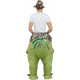 Fantasia Inflável Nas Costas do Dino Adulto Fantasia Inflável Nas Costas do Dino Adulto