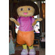 Fantasia Adulto Dora a Exploradora Mascote Luxo Fantasia Adulto Dora a Exploradora Mascote Luxo
