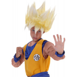 Peruca Super Saiyan Goku Dragon Ball Infantil