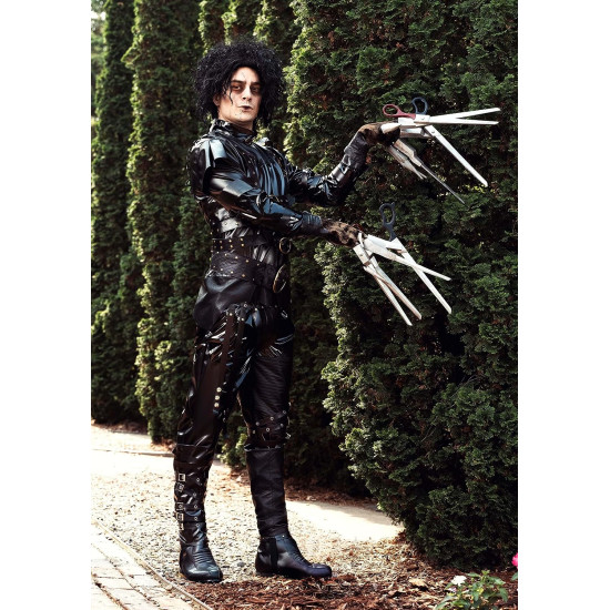 Fantasia Edward Mãos de Tesoura Adulto