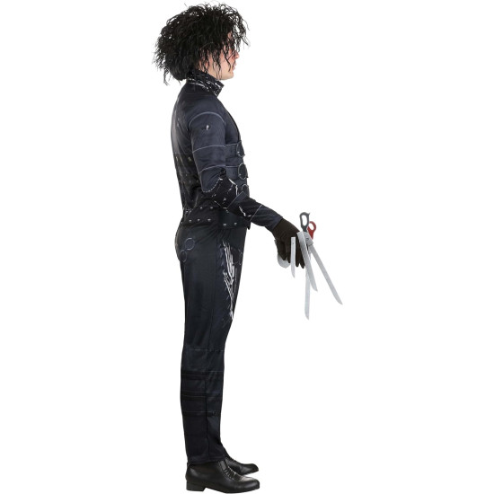 Fantasia Edward Mãos de Tesoura Adulto Clássica Fantasia Edward Mãos de Tesoura Adulto Clássica