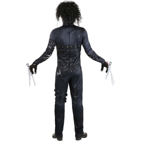 Fantasia Edward Mãos de Tesoura Adulto Clássica Fantasia Edward Mãos de Tesoura Adulto Clássica
