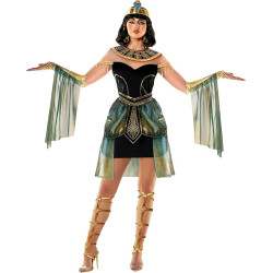 Fantasia Adulto Feminino Cleópatra Sexy Luxo