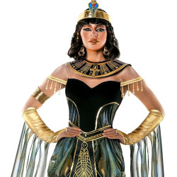 Fantasia Adulto Feminino Cleópatra Sexy Luxo