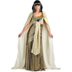 Fantasia Cleópatra Adulto Feminino Ouro