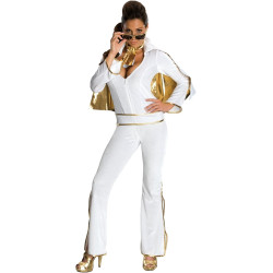 Fantasia Elvis Presley Adulto Feminina Capa