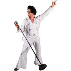 Fantasia Elvis Presley Adulto Luxo Clássico