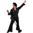 Fantasia Elvis Presley Adulto Luxo Preto