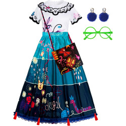 Fantasia Encanto Mirabel Disney Adulto Luxo