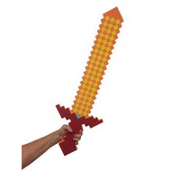 Espada Minecraft Fogo