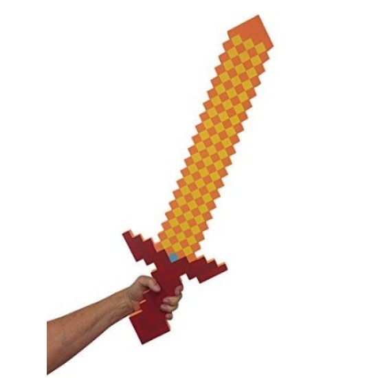 Espada Minecraft Fogo