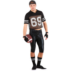 Fantasia Futebol Football Americano Luxo Adulto