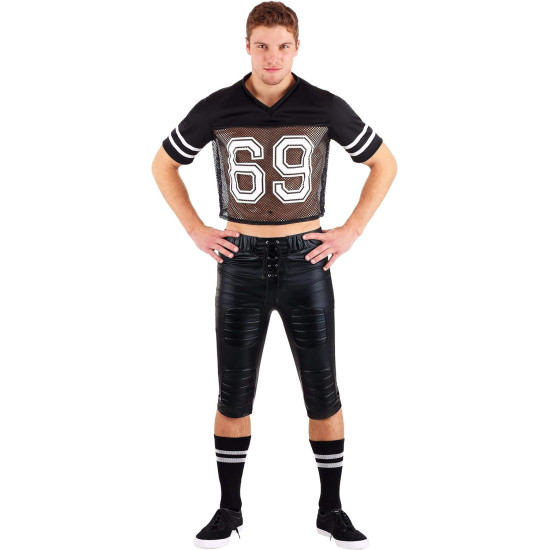 Fantasia Futebol Football Americano Luxo Adulto