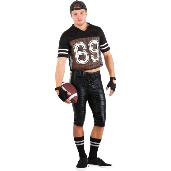 Fantasia Futebol Football Americano Luxo Adulto